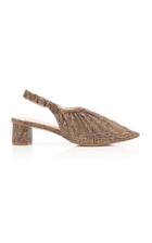 Nanushka Sha Printed Slingbacks