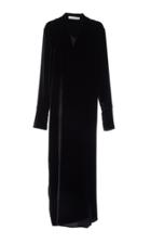 Sandra Mansour Cyllene Velvet Midi Dress