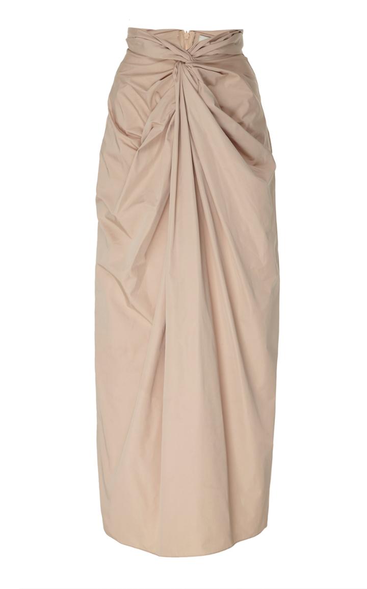 A.w.a.k.e. Mode Knot-drape Maxi Skirt