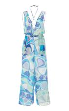 Emilio Pucci Printed Wide Leg Jumpsuit