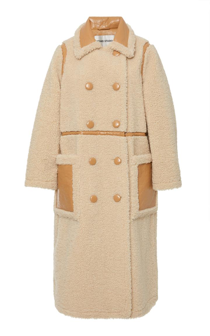 Stand Studio Morgan Shearling Coat