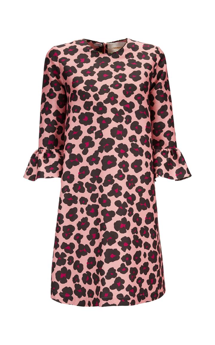 La Doublej Printed Mini Dress