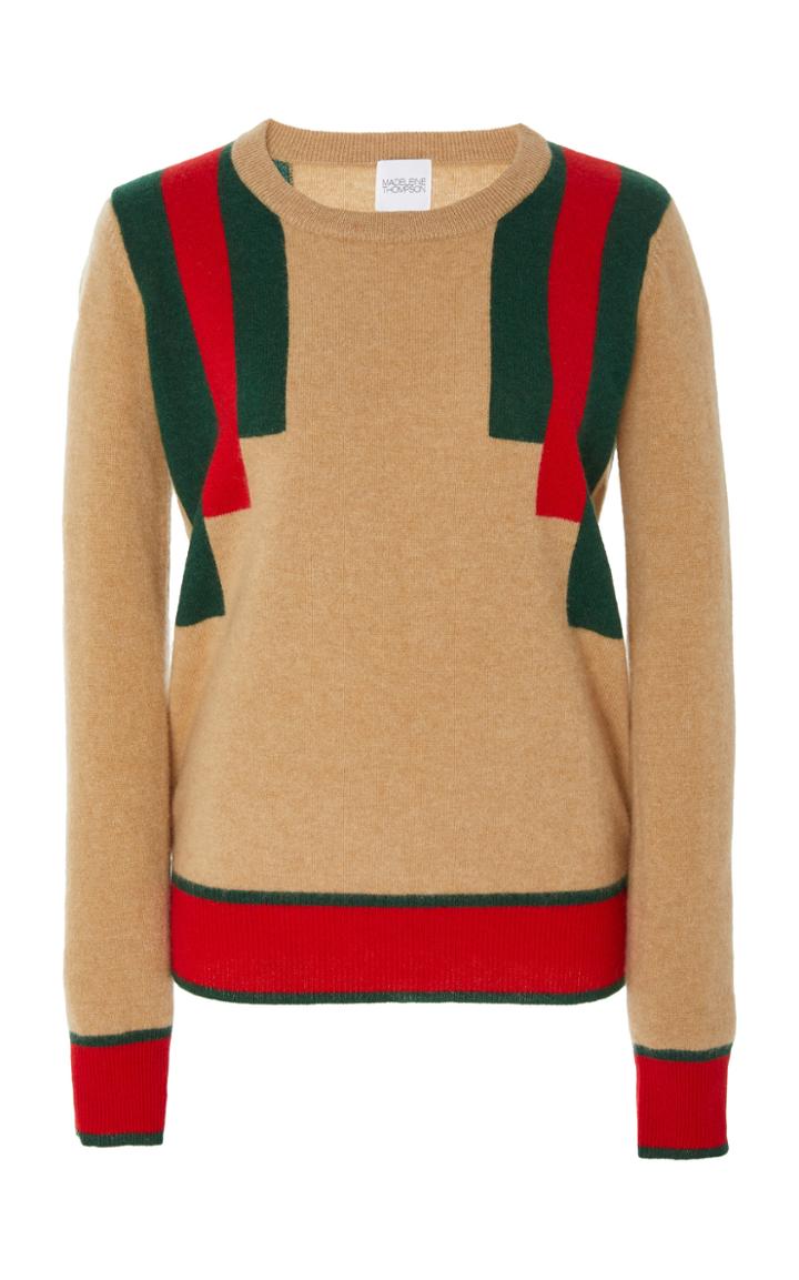 Madeleine Thompson Soncion Long Sleeve Cashmere Sweater