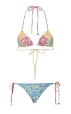 Zimmermann Carnaby Patchwork Floral Bikini