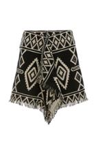 Isabel Marant Toile Jiloa Fringed Cotton-jacquard Mini Skirt