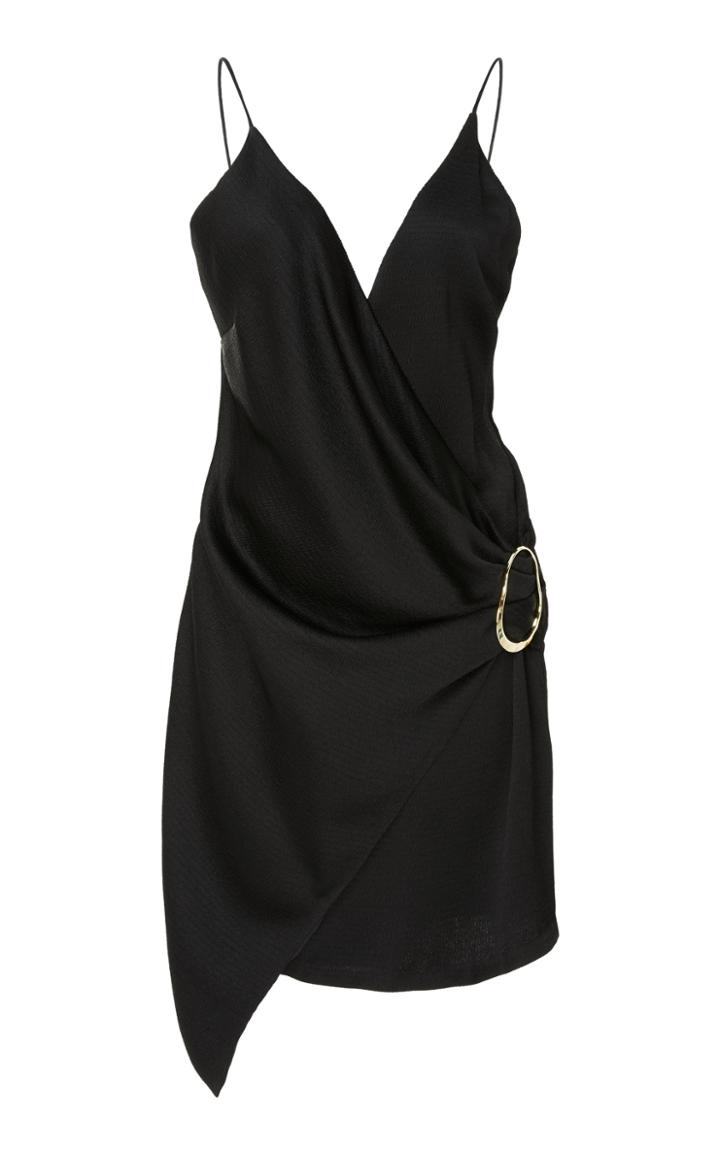 Cushnie Et Ochs Slate Draped Dress