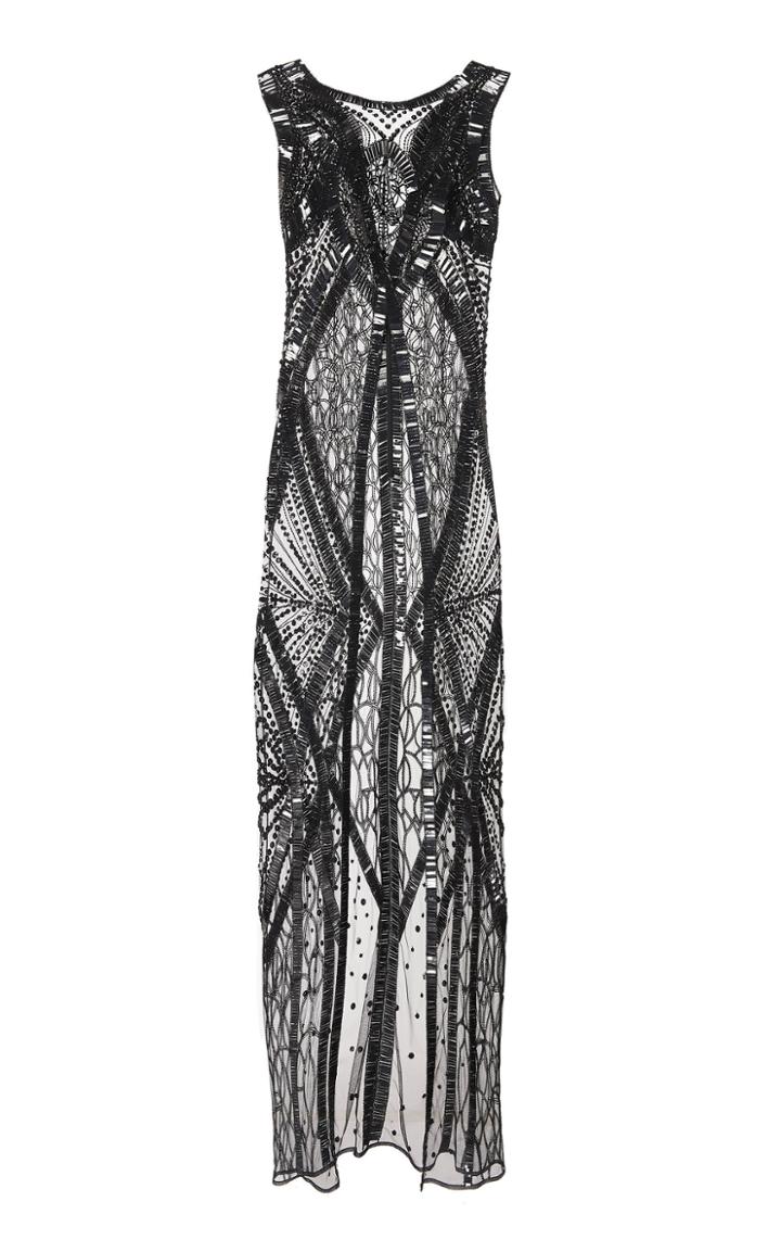 Zuhair Murad Floor Length Embroidered Top