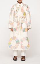 Moda Operandi Sea Linden Patchwork Quilted Cotton Coat