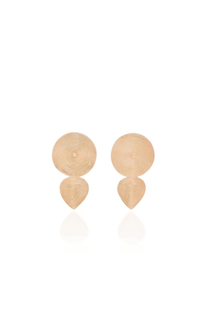 Pm X Cano X Jo Pino Silvestre Rose Gold Earrings