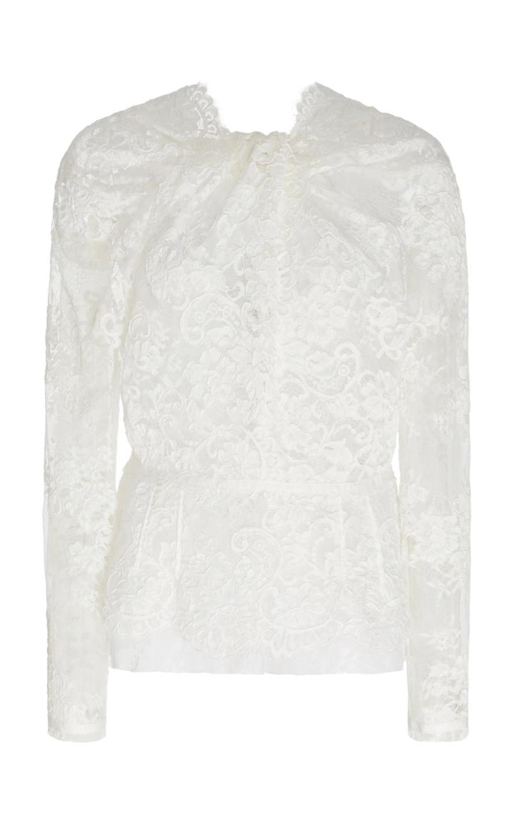 Moda Operandi Unttld Lace Knot Top Size: 2