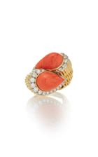 David Webb Crossover Ring