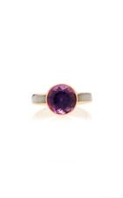 Jacquie Aiche Solitaire Tanzanite Mother Of Pearl Inlay Ring