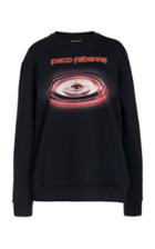Moda Operandi Paco Rabanne Printed Cotton Sweatshirt