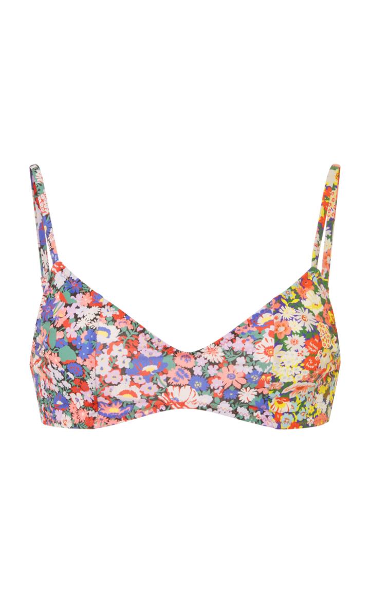 Araks Elsa Floral-print Bikini Top