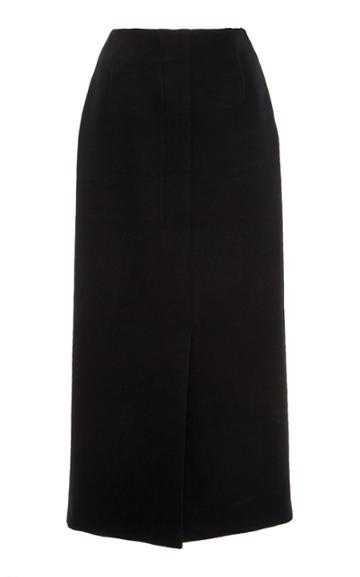 Moda Operandi Agnona Cotton-twill Tubino Skirt