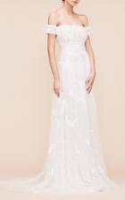 Georges Hobeika Bridal Lace Off The Shoulder Gown