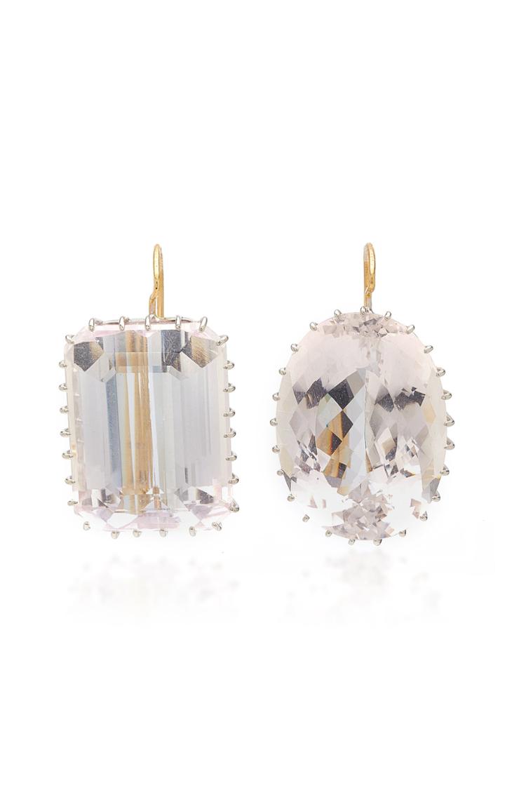 Renee Lewis Antique Morganite Earrings