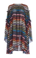 Sonia Rykiel Classic Rykiel Multi Stripe Romantic Dress