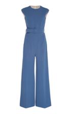 Moda Operandi Emilia Wickstead Belted Crepe Jumpsuit Size: 8
