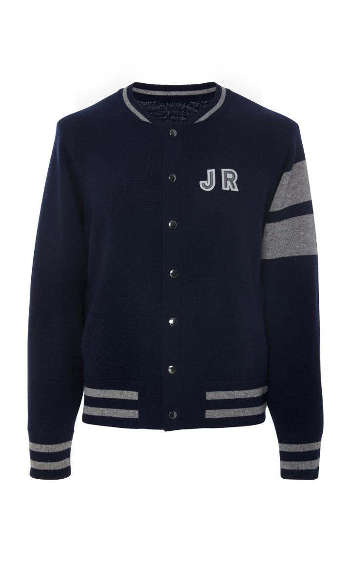 Zo Jordan Edison Monogramed Bomber
