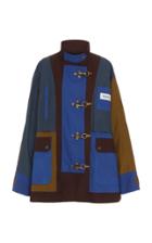 Moda Operandi Monse Color-block Oversized Cotton Jacket Size: Xs