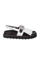 Dorothee Schumacher Buttoned Brilliance Sandal