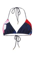 Angelys Balek Hibiscus String Bikini Top