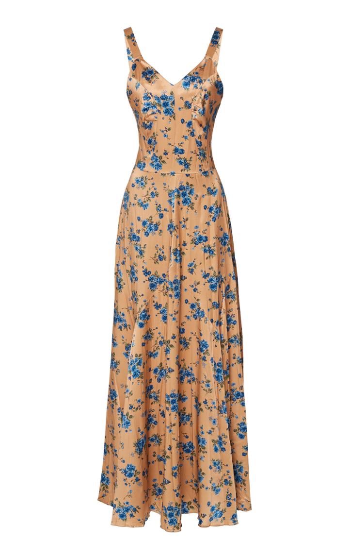 Michael Kors Collection Crushed Flare Tank Dress