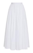 Claudia Li Pleat Midi Skirt