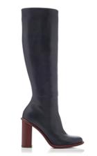 Marina Moscone Leather Knee-high Boots