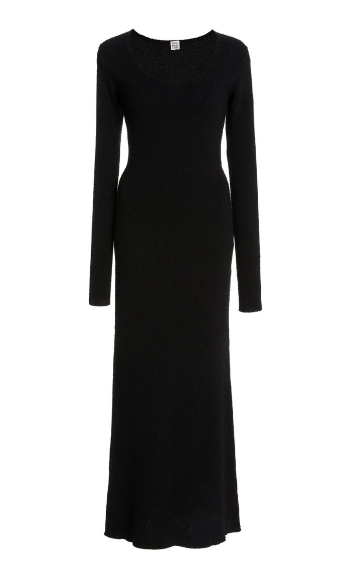 Toteme Molveno Silk-blend Maxi Dress