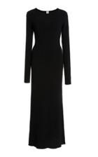 Toteme Molveno Silk-blend Maxi Dress