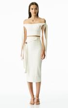 Moda Operandi Rachel Gilbert Frankie Off-the-shoulder Crepe Top Size: 0