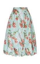 Moda Operandi Brock Collection Floral-printed Balloon Midi Skirt Size: 0