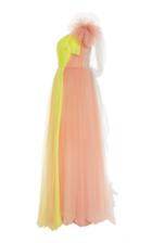 Delpozo Long Tulle Gown