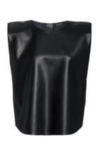 Moda Operandi Johanna Ortiz Whispering Winds Sleeveless Vegan Leather Top