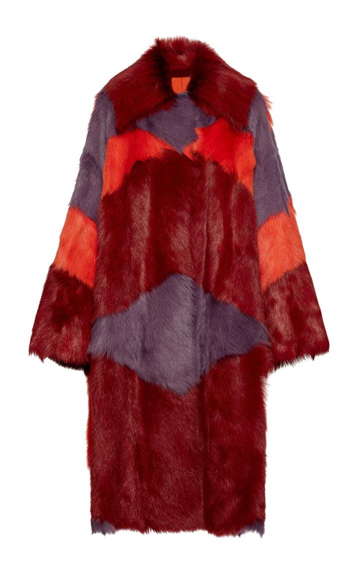 Bottega Veneta Goat Fur Coat