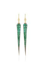 Sylva & Cie Dagger Drop Earrings