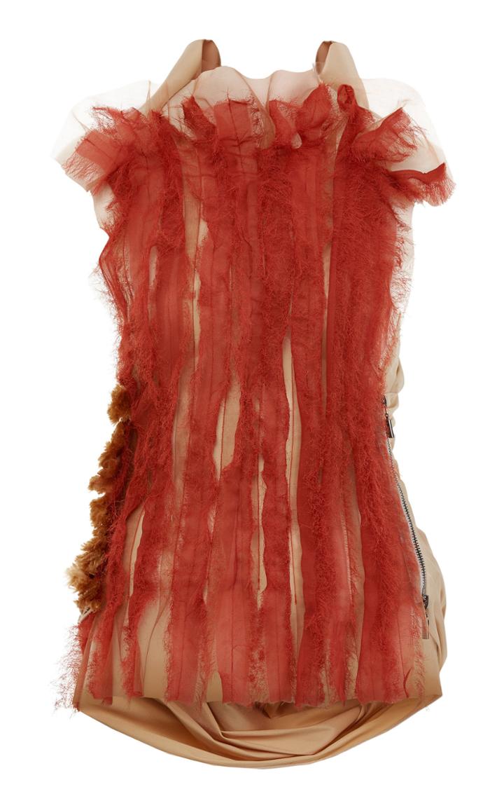 Maticevski Blithe Spirit Ruffle Top