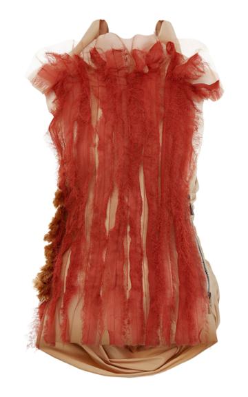 Maticevski Blithe Spirit Ruffle Top