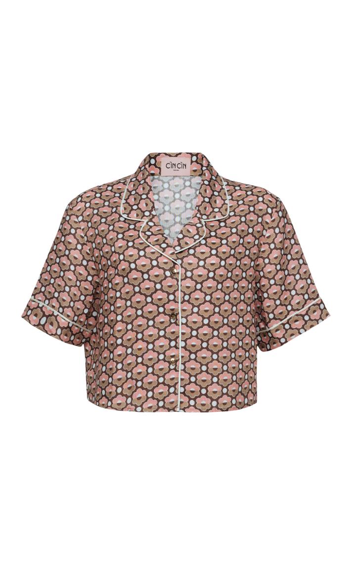 Moda Operandi Cin Cin Bowling Linen Shirt
