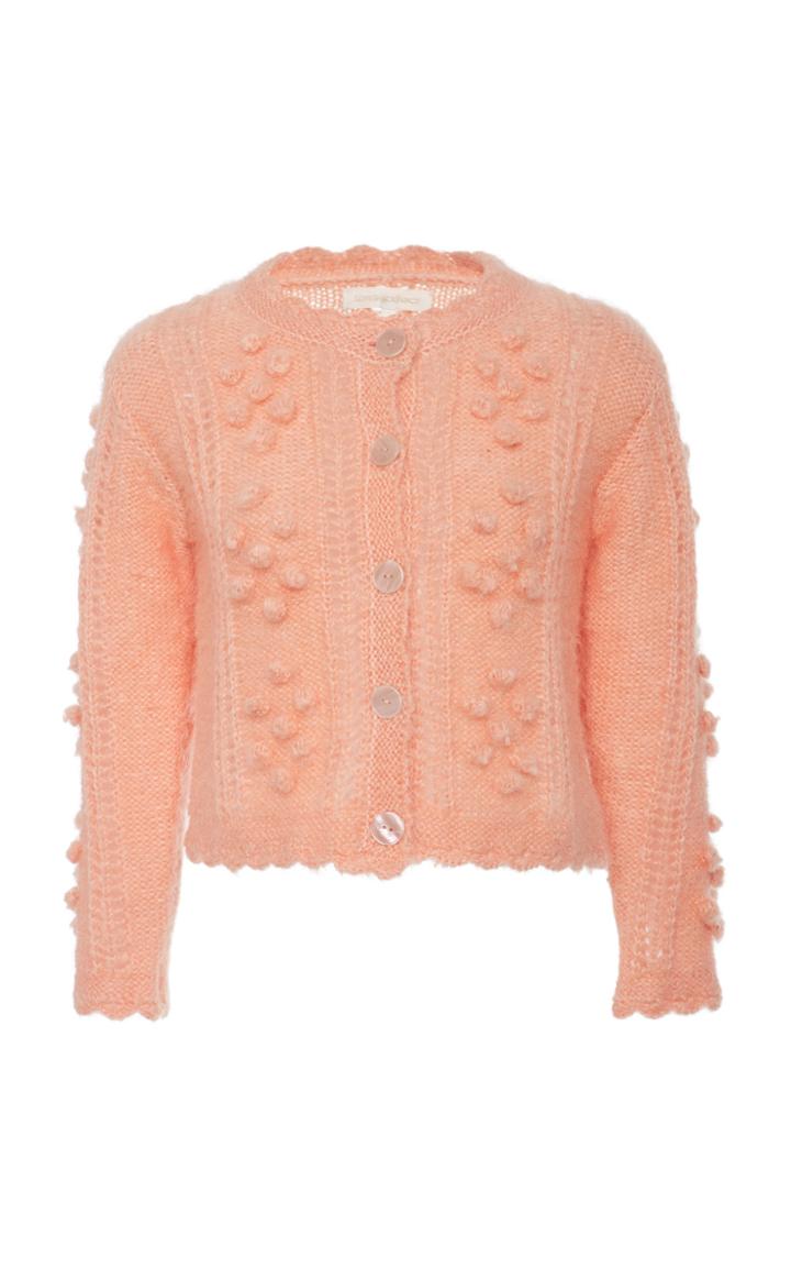 Loveshackfancy Gigi Mohair-blend Cardigan