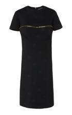 Brandon Maxwell Zip Off Cotton Silk Mini Dress