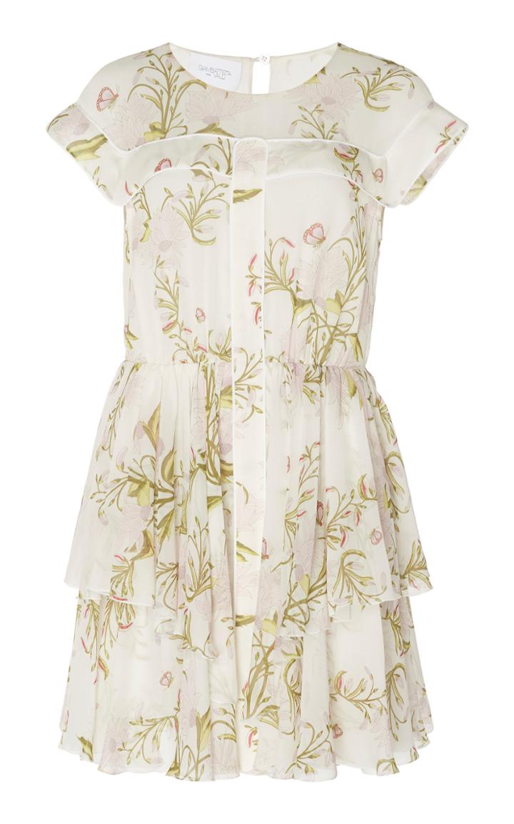 Giambattista Valli Flora Layered Mini Dress