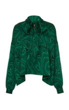 Libertine High As A Malachite Tie Blouse