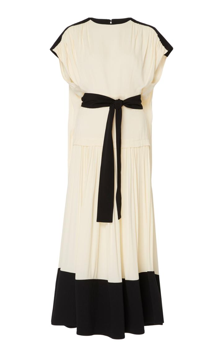 Proenza Schouler Short Sleeve Combo Dress