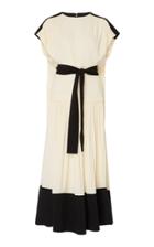 Proenza Schouler Short Sleeve Combo Dress