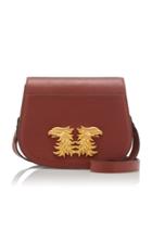 Valentino Maison Gryphons Leather Saddle Bag