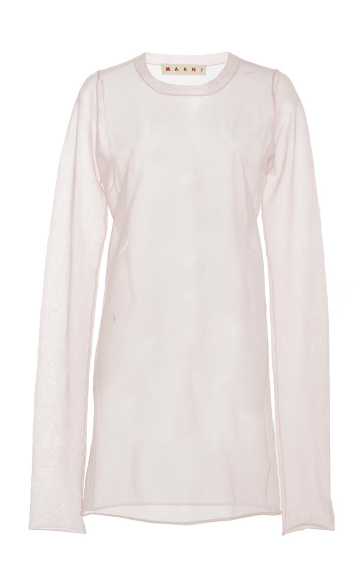 Marni Long Sleeve Tunic Top