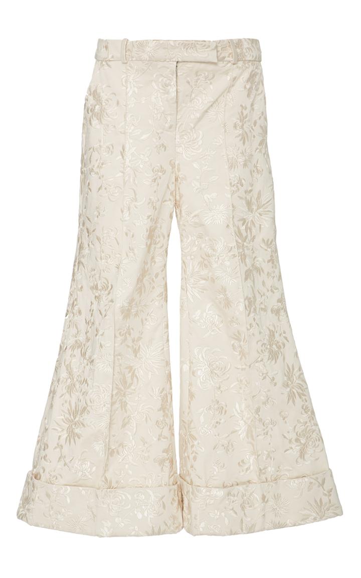 Zimmermann Maples Embroidered Trousers